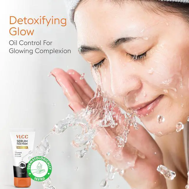 Alt view image 3 of 7 - Serum Face Wash with Vitamin C Serum and Charcoal - Deep Cleansing Facial Cleanser - Gentle Face Cleanser for Even Complexion - 3.38 oz
