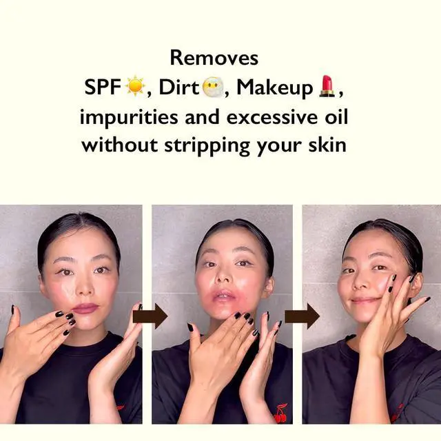 Alt view image 5 of 7 - wonder Black Rice Moisture Cleansing Oil, Travel Size, Double Cleansing, Daily Makeup remover, Pore Oil Cleanser, Korean Skincare, Non-comedogenic, Vegan, 1.0 fl oz