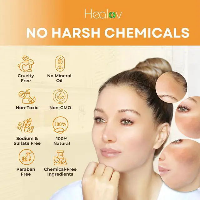 Alt view image 4 of 7 - Acid Soap Skin Brightening Kojic Papaya Face & Body Wash for Hyperpigmentation Dark Spot Soap Reduces Acne, Scars, and Enhances Skin Tone Turmeric Facial Cleanser for Brighter Glowing Skin