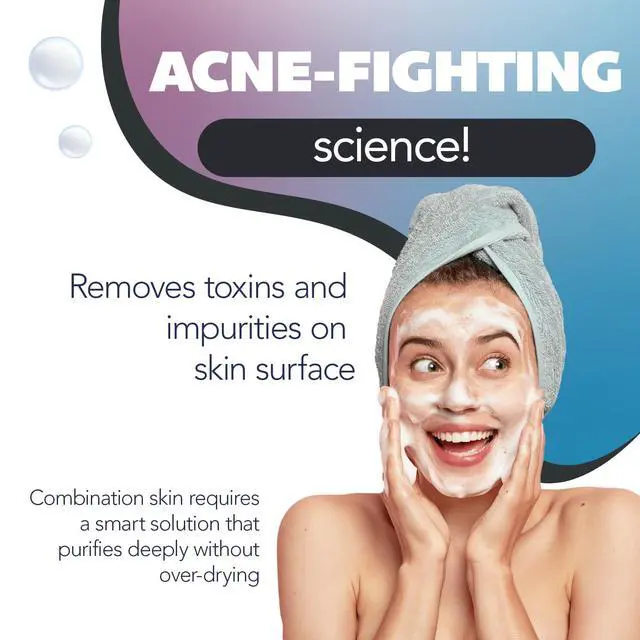 Alt view image 3 of 7 - Acid & Activated Charcoal Bar Soap | Acne Treatment, Reduces Pimples & Blemishes, Deep Cleansing Facial Cleanser, Dries Out Acne, Prevents Breakouts, Face wash, 4 Oz, 1-Pack