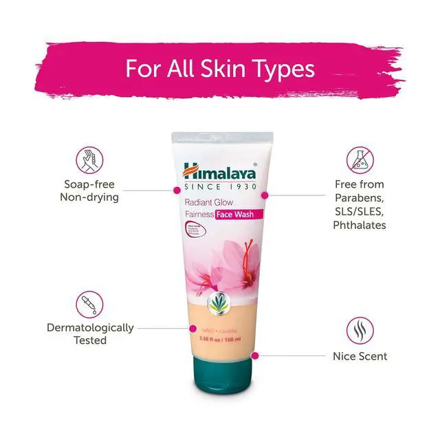 Alt view image 5 of 6 - Radiant Glow Fairness Face Wash for Clear, Glowing Skin, and Pore Minimizer for Even Skin Tone 3.38 oz