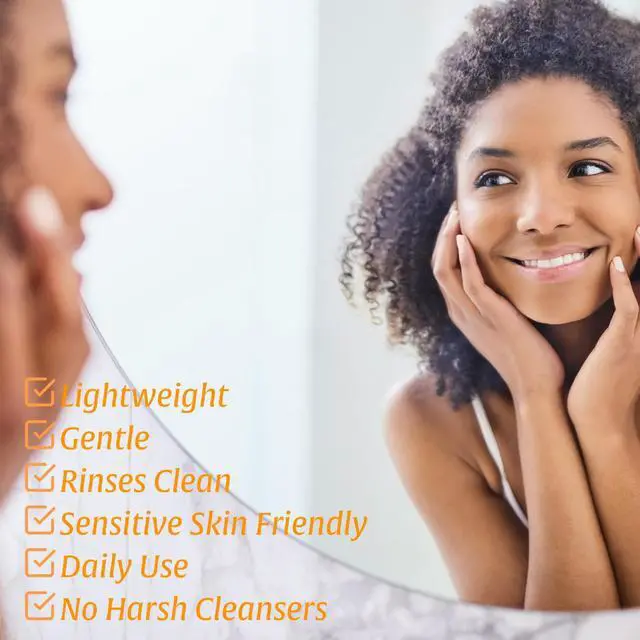 Alt view image 7 of 7 - Kojic Acid Amino Acids Foam Cleanser Gentle Cleansing, Face & Body Brightening, Kojic Acid Cleanser Exfoliating, Turmeric Cleansing for Dark Spots, Uneven Skin Tone, 100ml