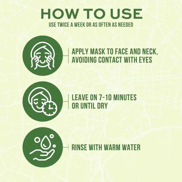 Alt view image 4 of 7 - Exotic Blends Detoxifying Japanese Matcha Cream Facial Mask, 6 fl.oz./ 175 mL Tube