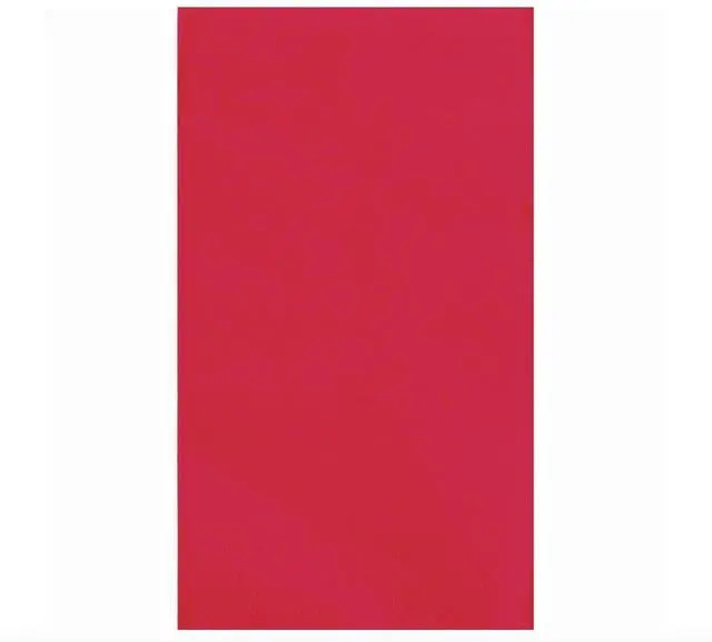 Main image of Ruby Red Solid Guest Towels - Pack Of 20 - Absorbent Paper Hand Napkins For Bathroom, Kitchen & Events