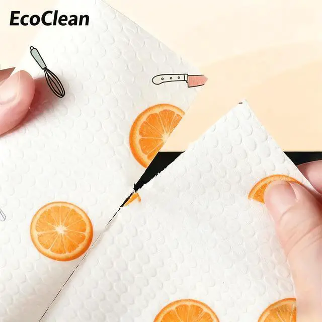 Alt view image 5 of 7 - (Use 1000-2000 Times), Lazy Rags, Disposable Kitchen Paper Towels, Washable Wet and Dry Towels, Rags, Non-Stick Oil Rags, degreasing Towels, Household Cleaning Rags, Cleaning Supplies
