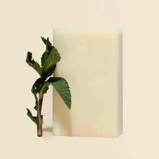 Alt view image 7 of 7 - Bar Soap - Multipurpose Soap Bar with Anti-Acne Properties - for Face, Body, Hair - Sensitive Skin Body Wash - Peppermint - 2 pcs