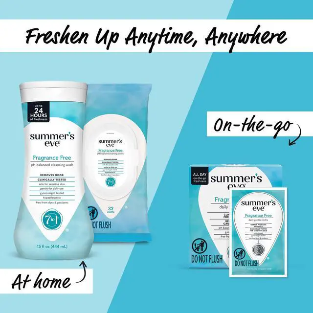 Alt view image 6 of 7 - Fragrance Free All-Over Feminine Wash, Gentle pH-Balanced Body Wash for Women, Removes Vaginal Odor, 15 Fl Oz