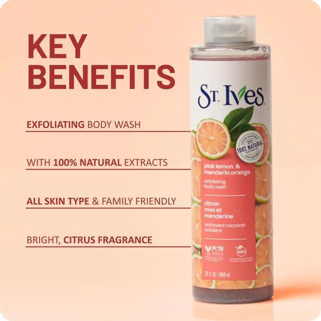 Alt view image 5 of 7 - Body Wash Pink Lemon and Mandarin Orange 22 Ounce