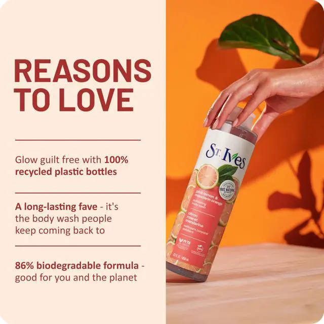 Alt view image 7 of 7 - Body Wash Pink Lemon and Mandarin Orange 22 Ounce