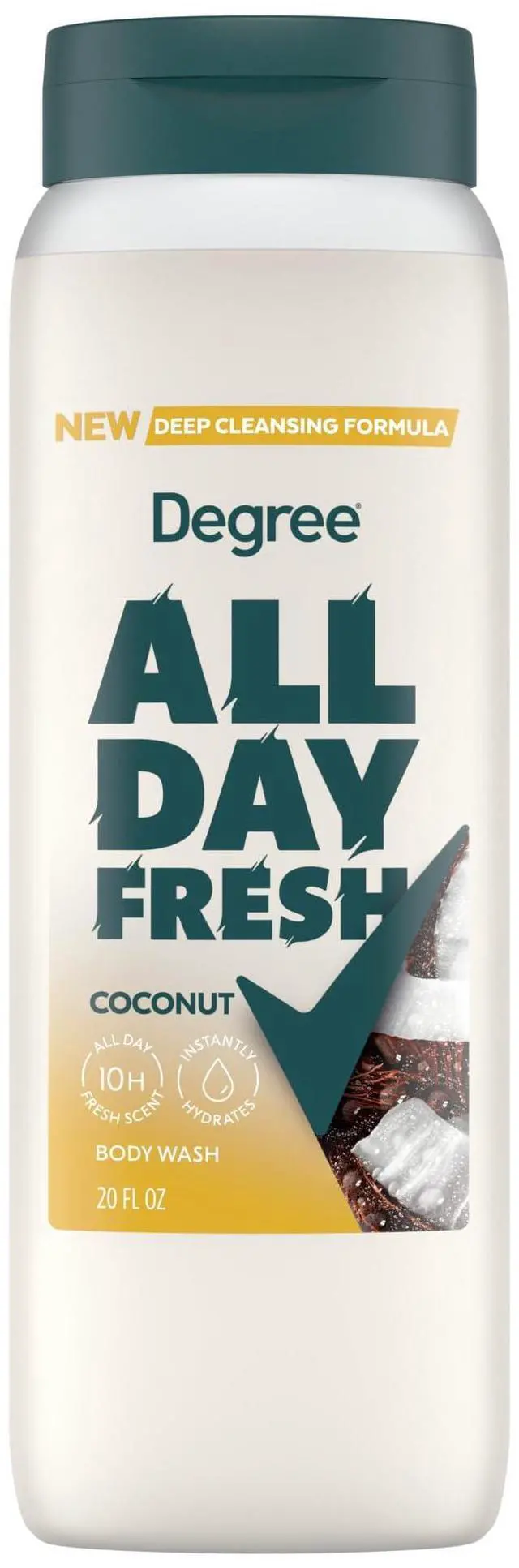 Main image of All Day Fresh Body Wash Fresh Coconut Deep Cleansing 20 oz