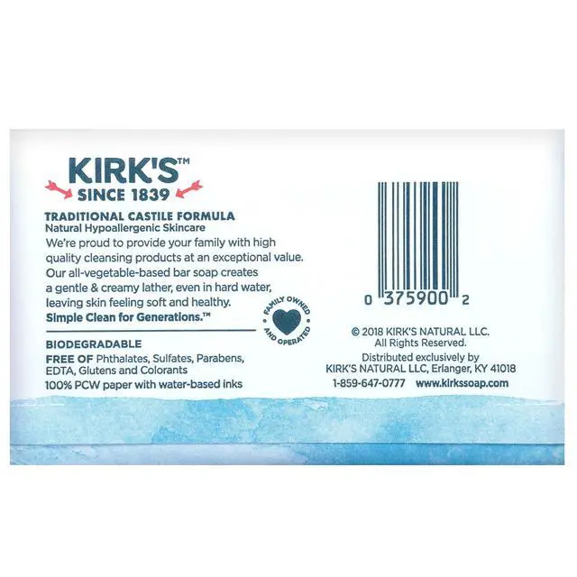 Alt view image 2 of 6 - Natural Original Castile Soap, 4 Ounce (Packaging may Vary)