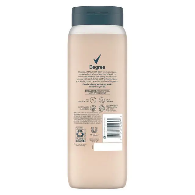 Alt view image 2 of 7 - All Day Fresh Body Wash Fresh Citrus Deep Cleansing 20 oz
