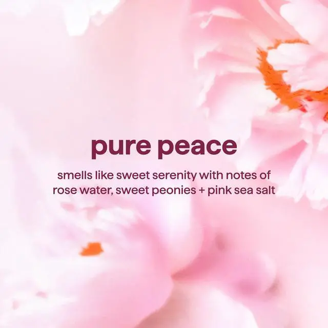 Alt view image 6 of 7 - Hydrating Serum Hand Wash, Pure Peace- Moisturizes Hands, Derm Tested on Sensitive Skin, Notes of Peonies, Rose Water & Pink Sea Salt, 10 fl oz