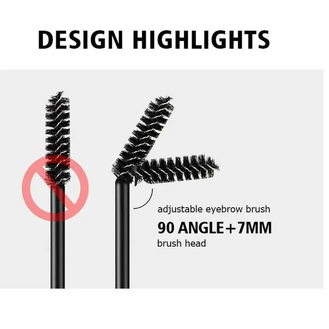 Alt view image 7 of 7 - 4D Brows Gel Long Lasting Eyebrow Setting Gel Waterproof Eyebrow Makeup Balm Pomade Cosmetics (0.7 Ounce (Pack of 1))