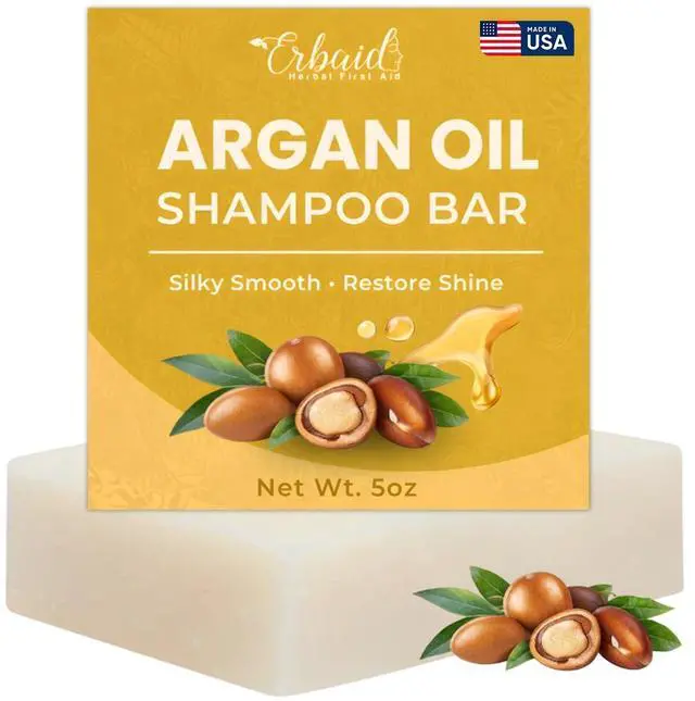 Main image of Oil Shampoo Bar Natural Shampoo Bar for Hair, Hydrating Solid Shampoo Bar for Soft, Shiny, Healthy-Looking Hair Aloe Vera, Oat Protein Plastic Free, Travel Friendly Hair Soap Made in USA