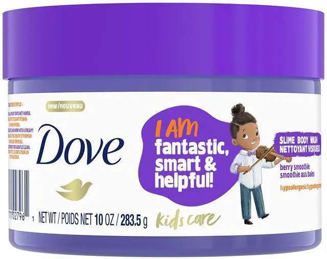 Main image of Kids Care Slime Body Wash For Kids Berry Smoothie Hypoallergenic Skin Care 10 oz