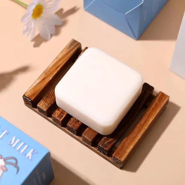Alt view image 5 of 5 - Milk Soap Bar, Natural Nourishing Milky Scent, 130g