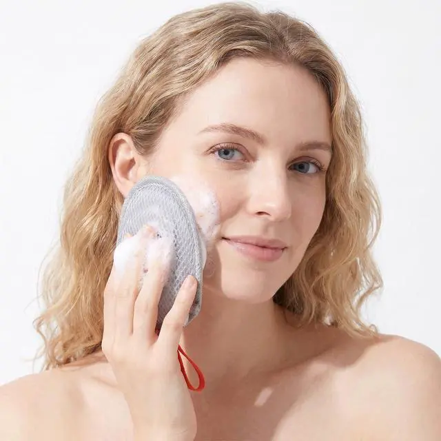 Alt view image 3 of 7 - 4Pcs Soap Bag Double Layer Bar Soap Saver Pouch Sandwich Soaps Bag