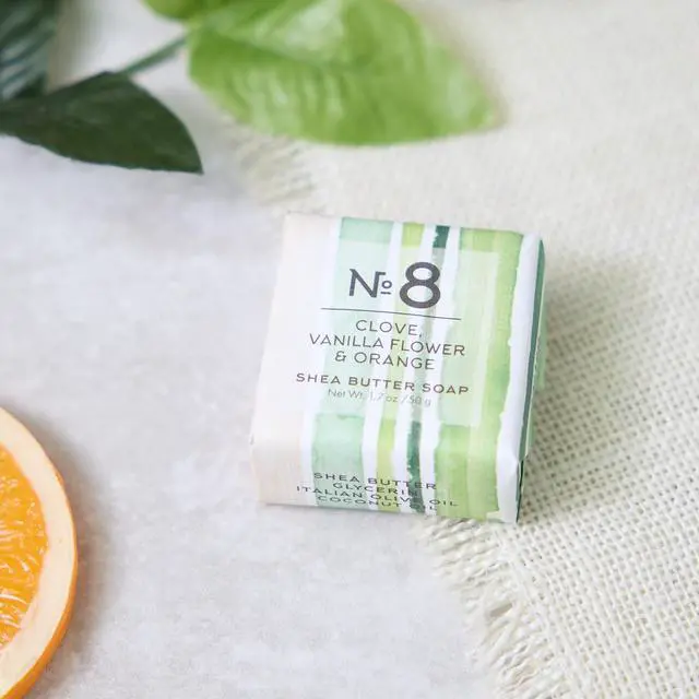 Alt view image 3 of 5 - Travel Sized Italian Soap Bar (50g) - No. 8 Clove, Vanilla Flower and Orange