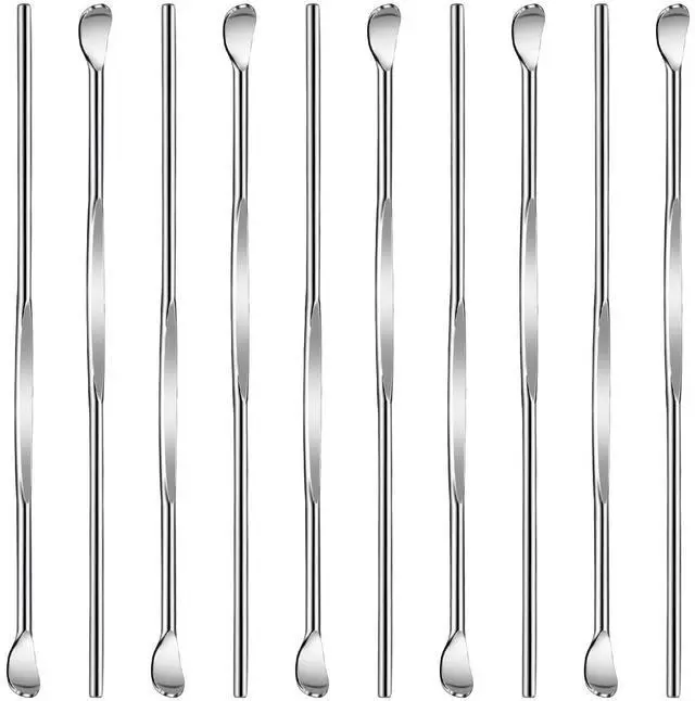 Main image of 10 Pcs Metal Ear Cleaner Stainless Steel Ear Pick Portable Metal Earwax Curette Ear Cleaner Tool for Adult