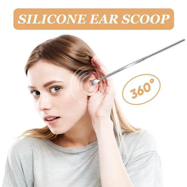 Alt view image 5 of 7 - 10 Pcs Metal Ear Cleaner Stainless Steel Ear Pick Portable Metal Earwax Curette Ear Cleaner Tool for Adult