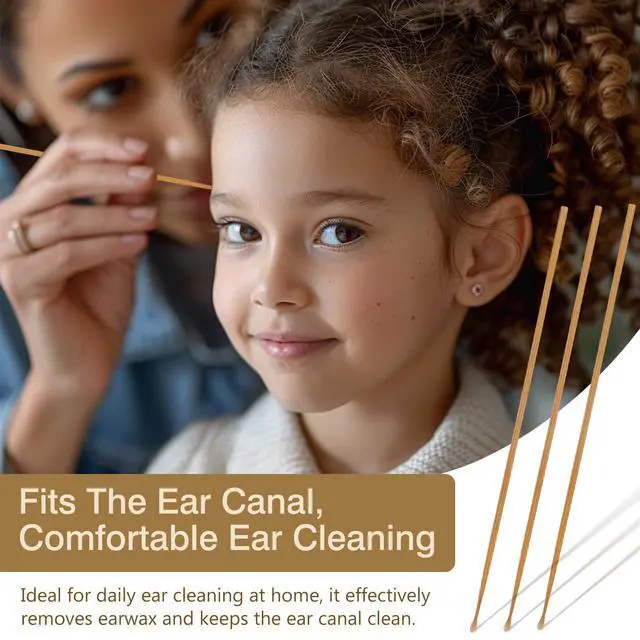Alt view image 4 of 7 - 3PCS Handcrafted Coal Bamboo Ear Spoon, Ear Wax Removal Tool