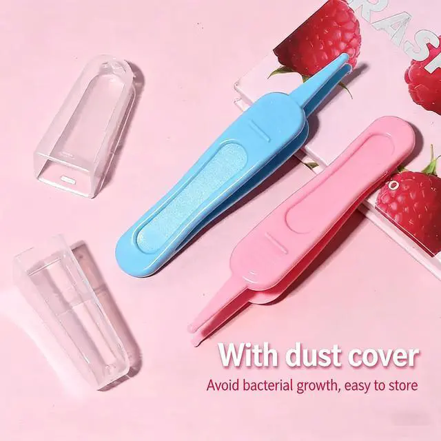 Alt view image 4 of 7 - Baby Tweezers for Nose 7 Pcs, Nose Cleaning Tweezers Nose Picker with Round Head, Effective Booger Remover Tool, Navel & Ear Cleaner Clip, 7 Colors