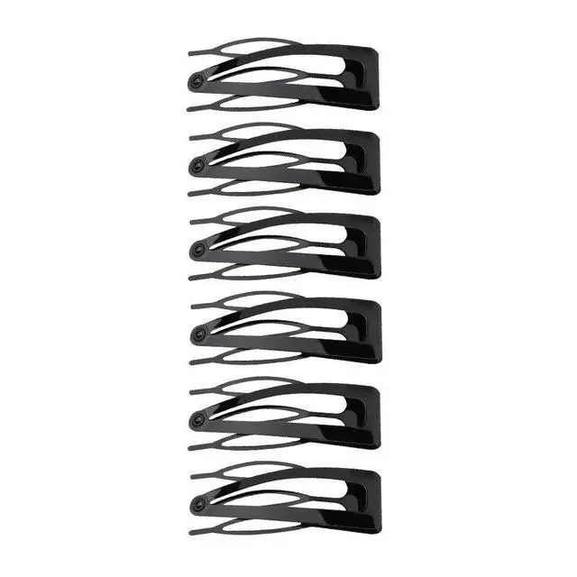 Alt view image 3 of 7 - Double Grip Hair Clips, 6 Count