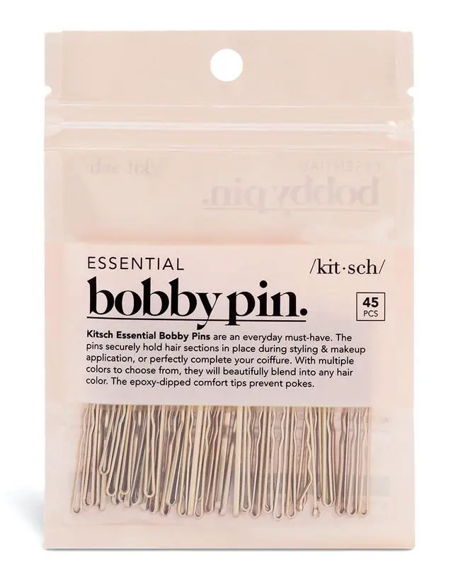 Alt view image 7 of 7 - Kitsch Blonde Bobby Pins - 1.87 Inches | Ideal for Blonde, Thick & Thin Hair | Hair Styling Accessories for Kids, Girls and Women | Stylish and Secure Hair Pin | Ideal Gifts for Women - 45 pcs