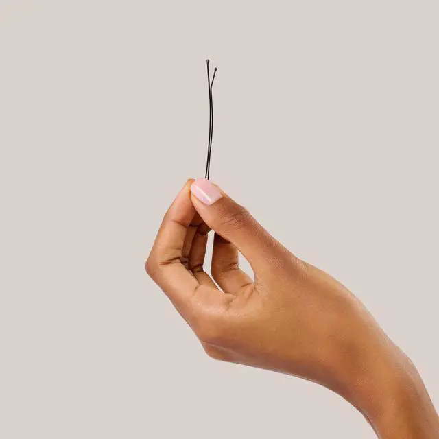 Alt view image 5 of 7 - XL 3" Curved Black Bobby Pins 40-count for Thick Hair, Non Slip Professional Hair Pins for Women, Strong Hold Black Styling Pins for Buns, Updos, French Twists, Roller Sets & Bridal Hair