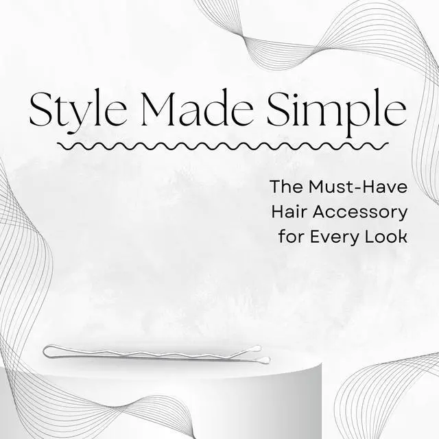 Alt view image 4 of 7 - White Bobby Pins - 60 count