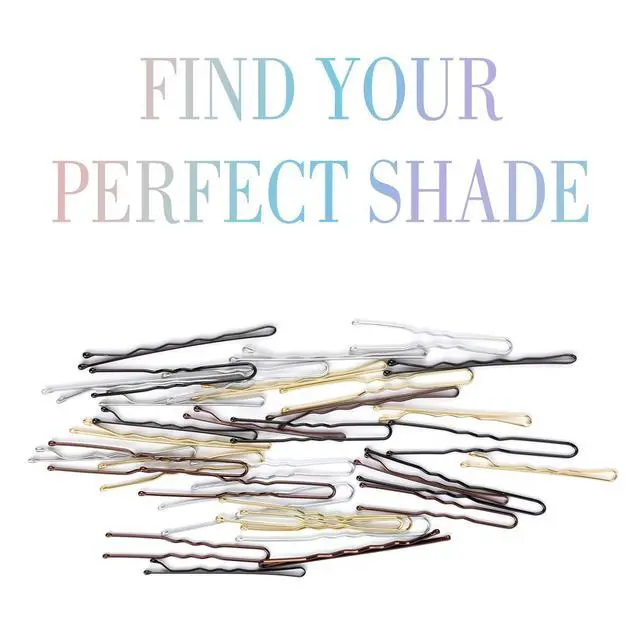 Alt view image 4 of 5 - 200 Pcs Bobby Pins U Shaped Hair Pins Kit for Women, Black