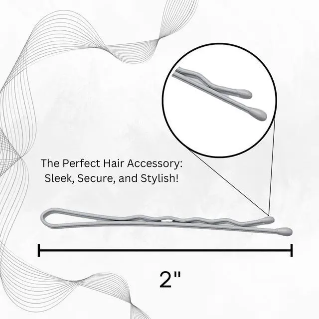 Alt view image 2 of 7 - Silver Hair Pins, 60-Count Pack