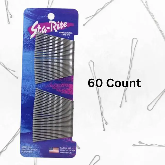 Alt view image 4 of 7 - Silver Hair Pins, 60-Count Pack