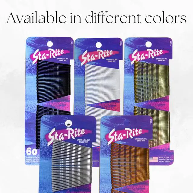 Alt view image 6 of 7 - Silver Hair Pins, 60-Count Pack