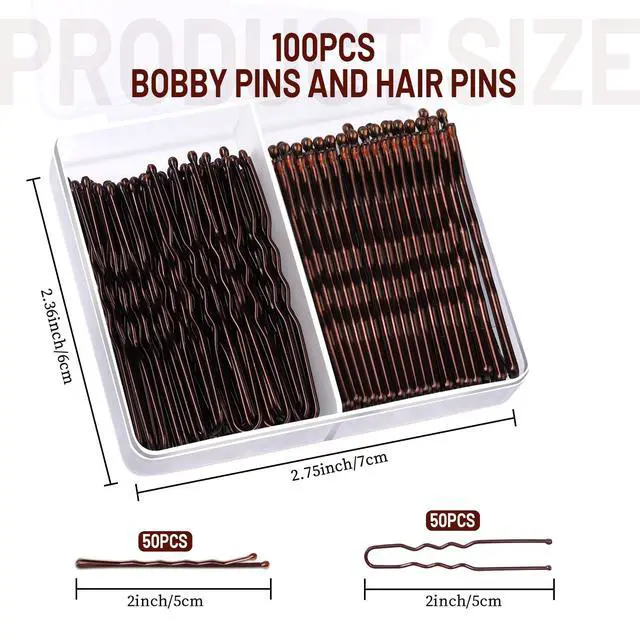 Alt view image 5 of 7 - Bobby Pins for Women, Hair Pins, Hair Pins for Women 2inch