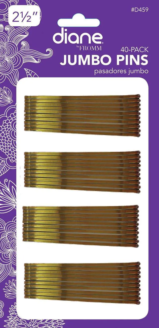Main image of Jumbo Bob Pins, Bronze, 2.5", 40 Count
