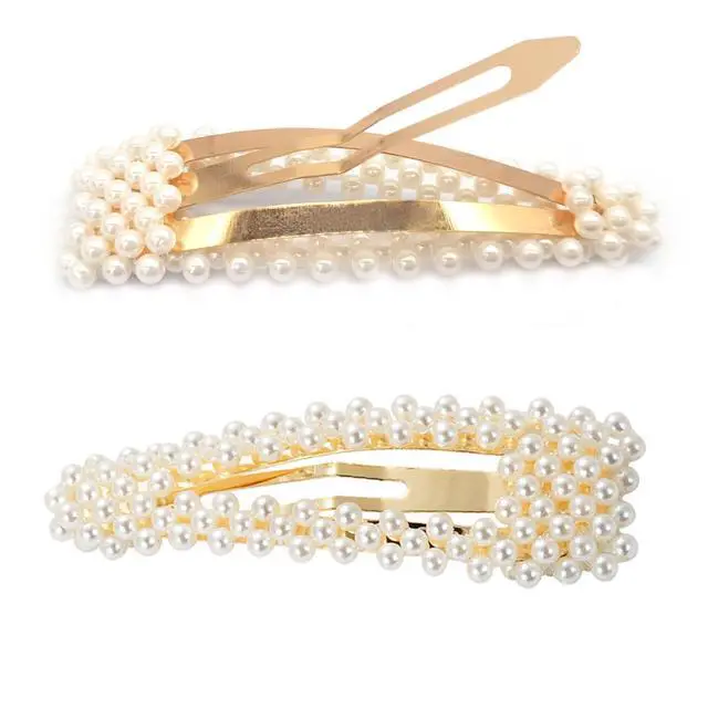 Alt view image 2 of 7 - Large Hair Clips Pins Barrette Ties Hair for Bridesmaid Girls Women Childrens Gifts Party Wedding Daily Styling