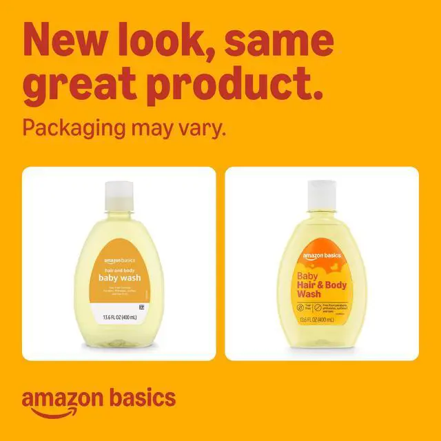 Alt view image 2 of 5 - Tear-Free Baby Hair and Body Wash, Lightly scented, 13.6 Fluid Ounce, 1-Pack, Packaging May Vary