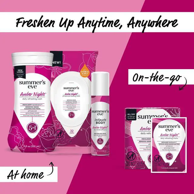 Alt view image 5 of 7 - Amber Nights with Oat and Shea Extracts, Daily Refreshing All Over Feminine Body Wash, Removes Odor, Feminine Wash pH Balanced, 15 fl oz