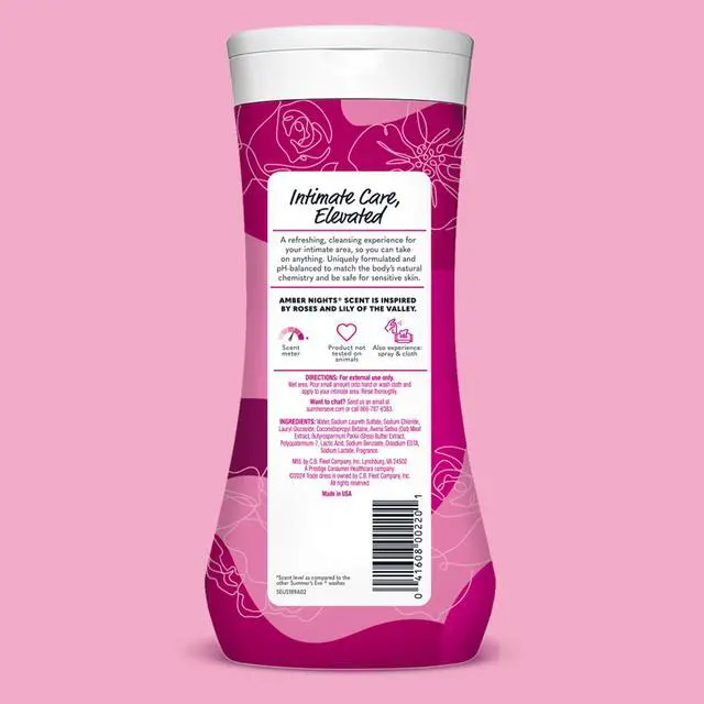 Alt view image 7 of 7 - Amber Nights with Oat and Shea Extracts, Daily Refreshing All Over Feminine Body Wash, Removes Odor, Feminine Wash pH Balanced, 15 fl oz