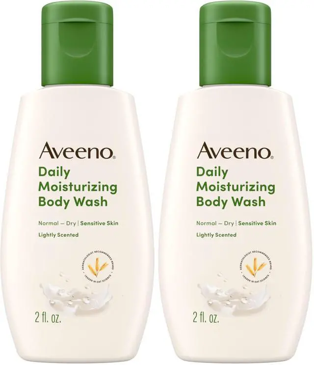 Main image of Daily Moisturizing Body Wash, 2 Ounce (Pack of 2)
