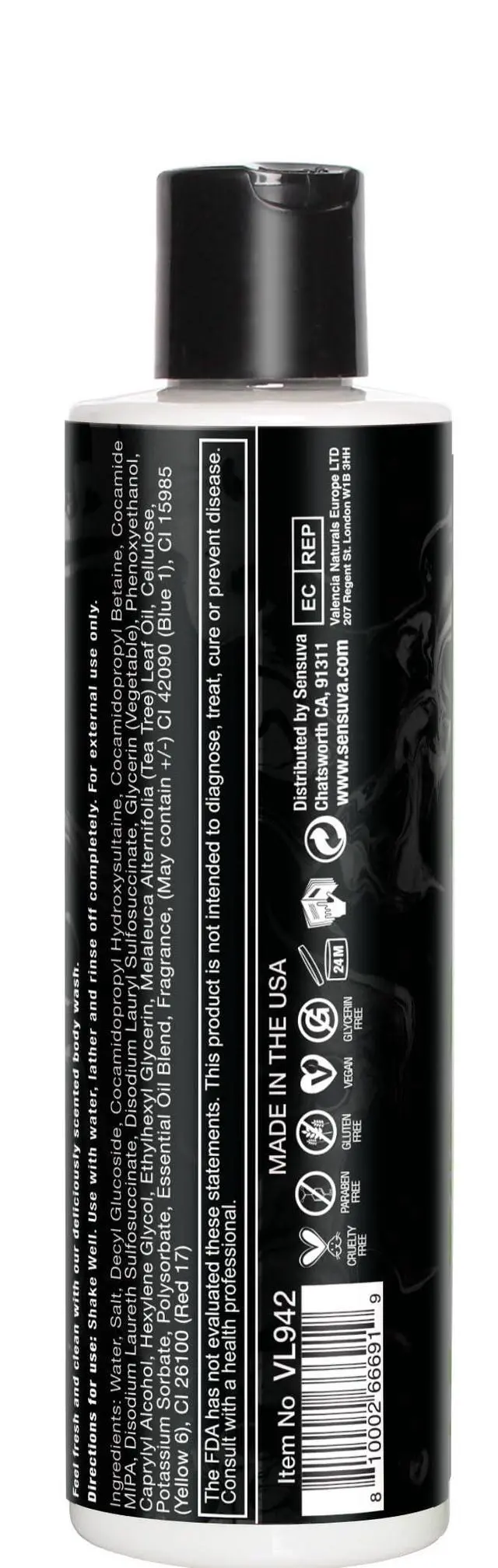 Alt view image 2 of 2 - Body Wash | Dark Temptation | Luxury Sensorial Body Wash Hydrating Cleanser with Moisture Locking & Nourishing Shower Gel for Women and Men | 8 fl oz