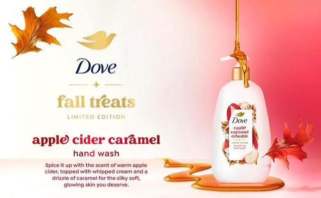 Alt view image 5 of 5 - Limited Edition Holiday Treats Liquid Hand Wash for Deep Nourishment Apple Cider Carmel 12 oz