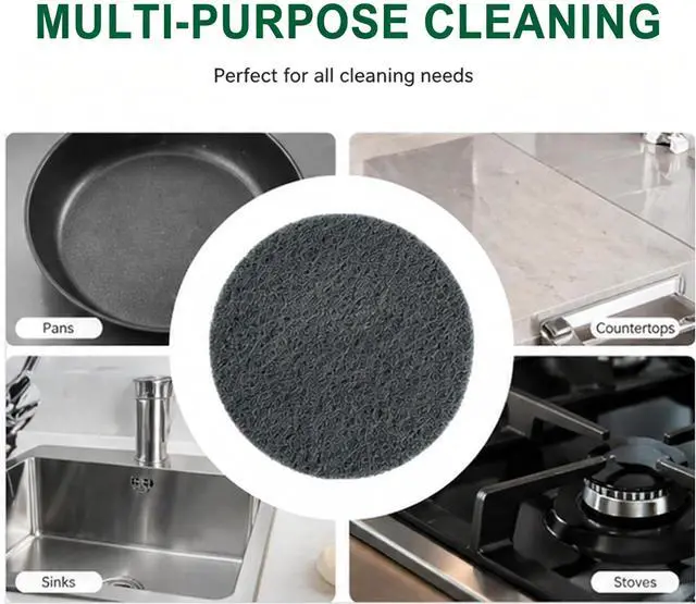 Alt view image 3 of 6 - 3pcs Steel Sponge for Stainless Steel, Nano Sponge, Metal Sponge, Suitable for Stainless Steel Surfaces; Rust Eraser, Durable Kitchen Stainless Steel, Sponge Sponges for Cleaning