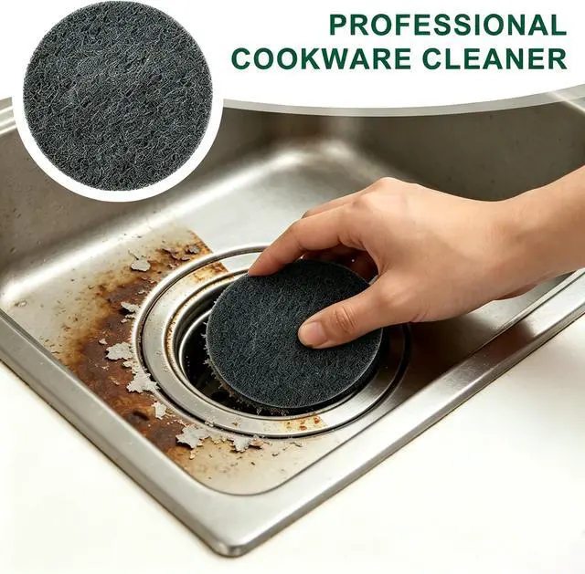 Alt view image 2 of 6 - 3pcs Steel Sponge for Stainless Steel, Nano Sponge, Metal Sponge, Suitable for Stainless Steel Surfaces; Rust Eraser, Durable Kitchen Stainless Steel, Sponge Sponges for Cleaning