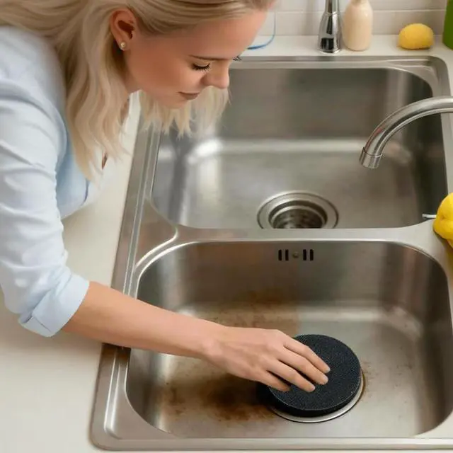 Alt view image 6 of 6 - 3pcs Steel Sponge for Stainless Steel, Nano Sponge, Metal Sponge, Suitable for Stainless Steel Surfaces; Rust Eraser, Durable Kitchen Stainless Steel, Sponge Sponges for Cleaning