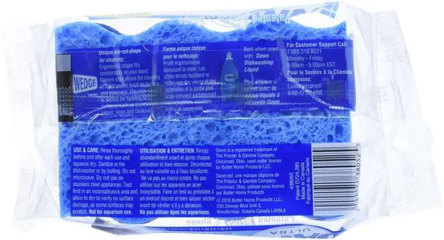 Alt view image 2 of 5 - Non Scratch Sponges 2 pk