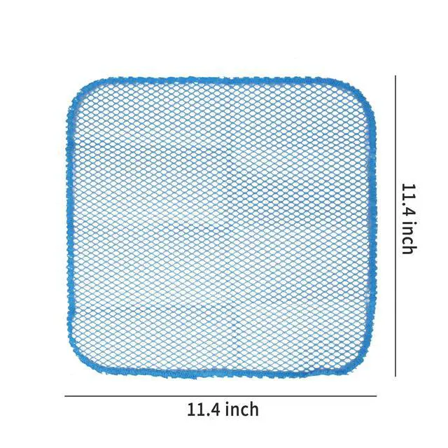 Alt view image 2 of 6 - 4 Pcs Heavy Duty Dish Scrubbers, Non-Scratch Scouring Pads - Odorless & Long Lasting Mesh Dish Cloth - Replace Sponges - Kitchen, Floor and Bathroom Usage