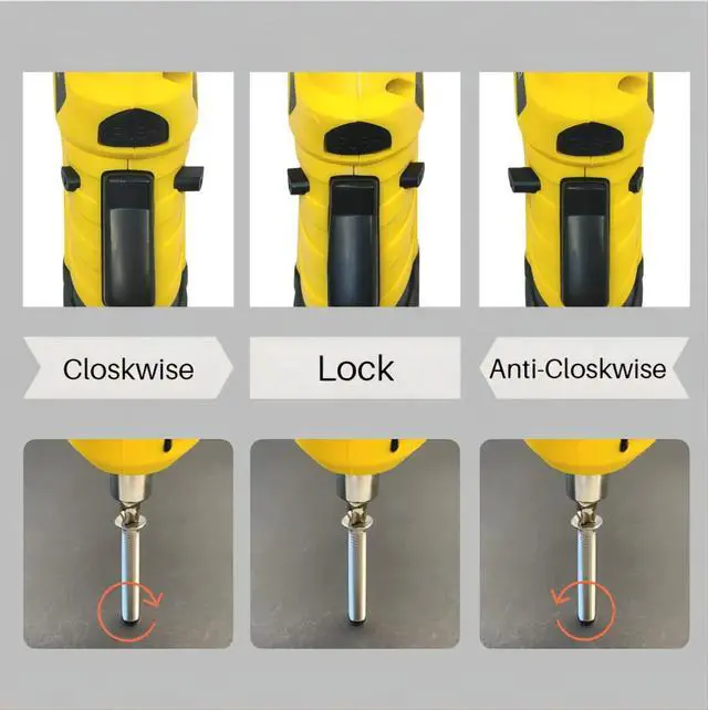 Alt view image 6 of 7 - Cordless Electric Screwdriver with Rechargeable 3.6v Lithium Battery and 1/4 Hex Chuck, Includes 45pcs Bits, 1 Extension Rod and 1 USB Cable